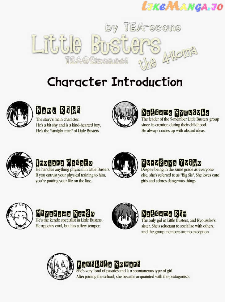 Little Busters! The 4-Koma chapter 5 - page 2