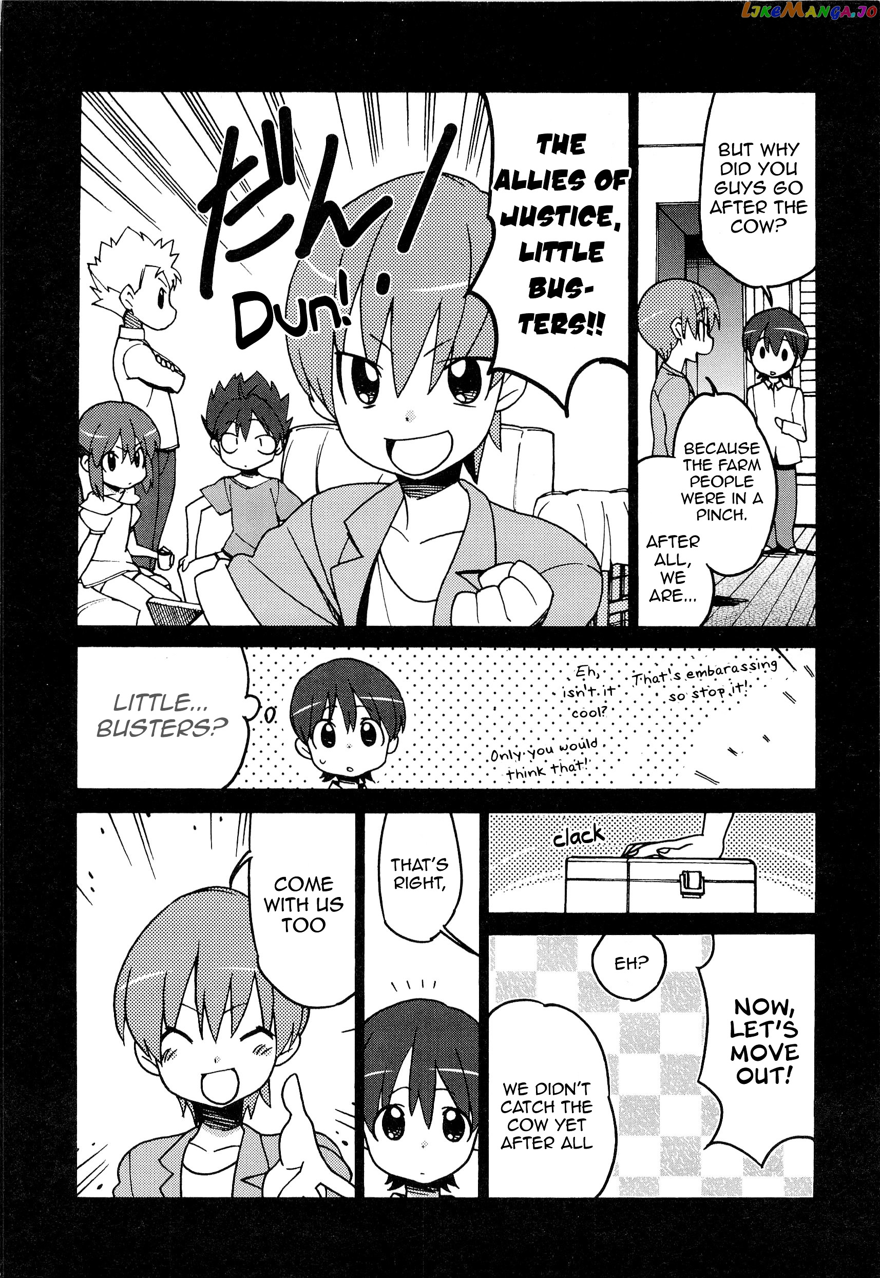 Little Busters! The 4-Koma chapter 47 - page 21