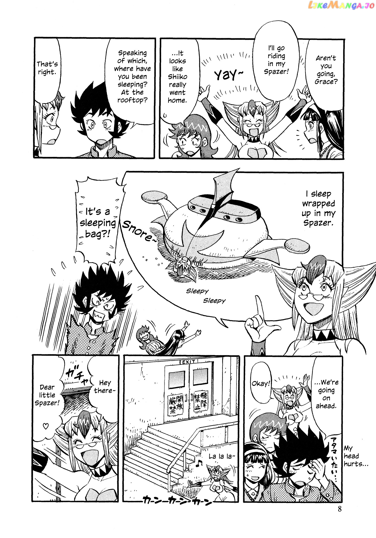 Mazinger Otome chapter 8 - page 9