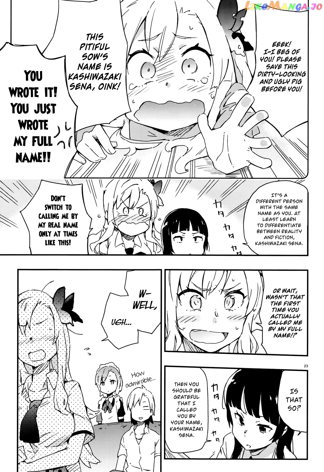 Boku Wa Tomodachi Ga Sukunai Plus chapter 16 - page 23