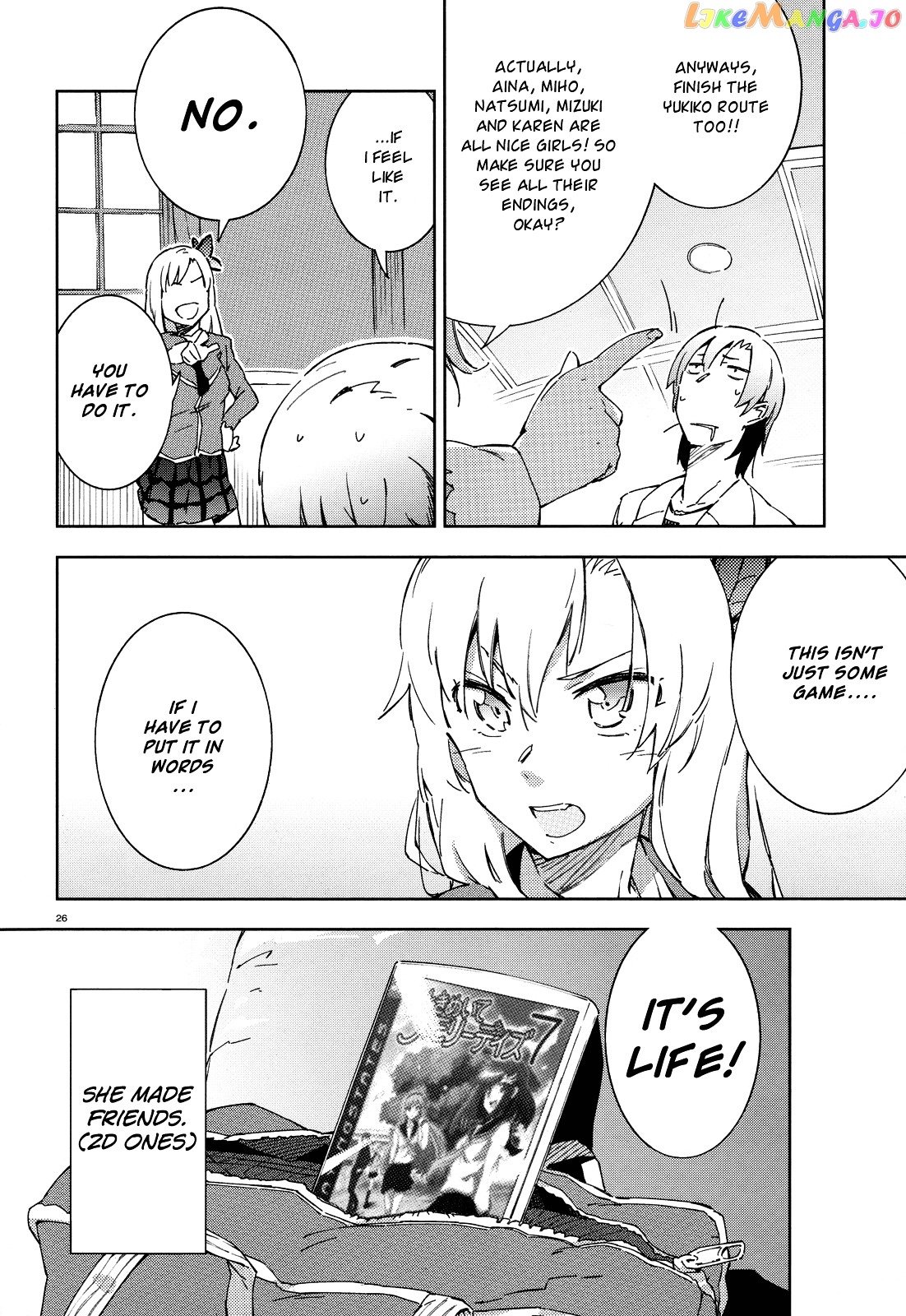 Boku Wa Tomodachi Ga Sukunai Plus chapter 4 - page 26