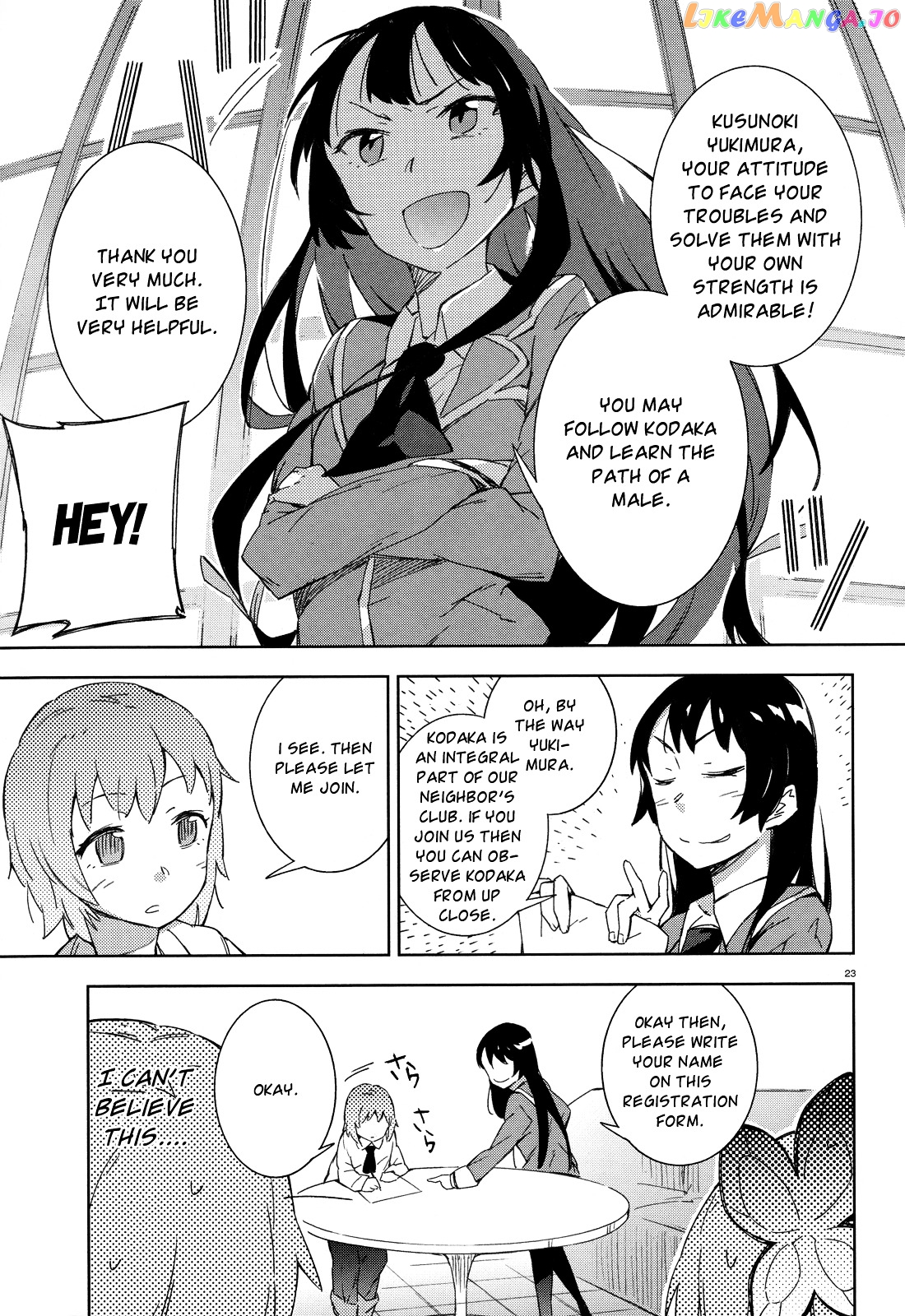 Boku Wa Tomodachi Ga Sukunai Plus chapter 5 - page 23