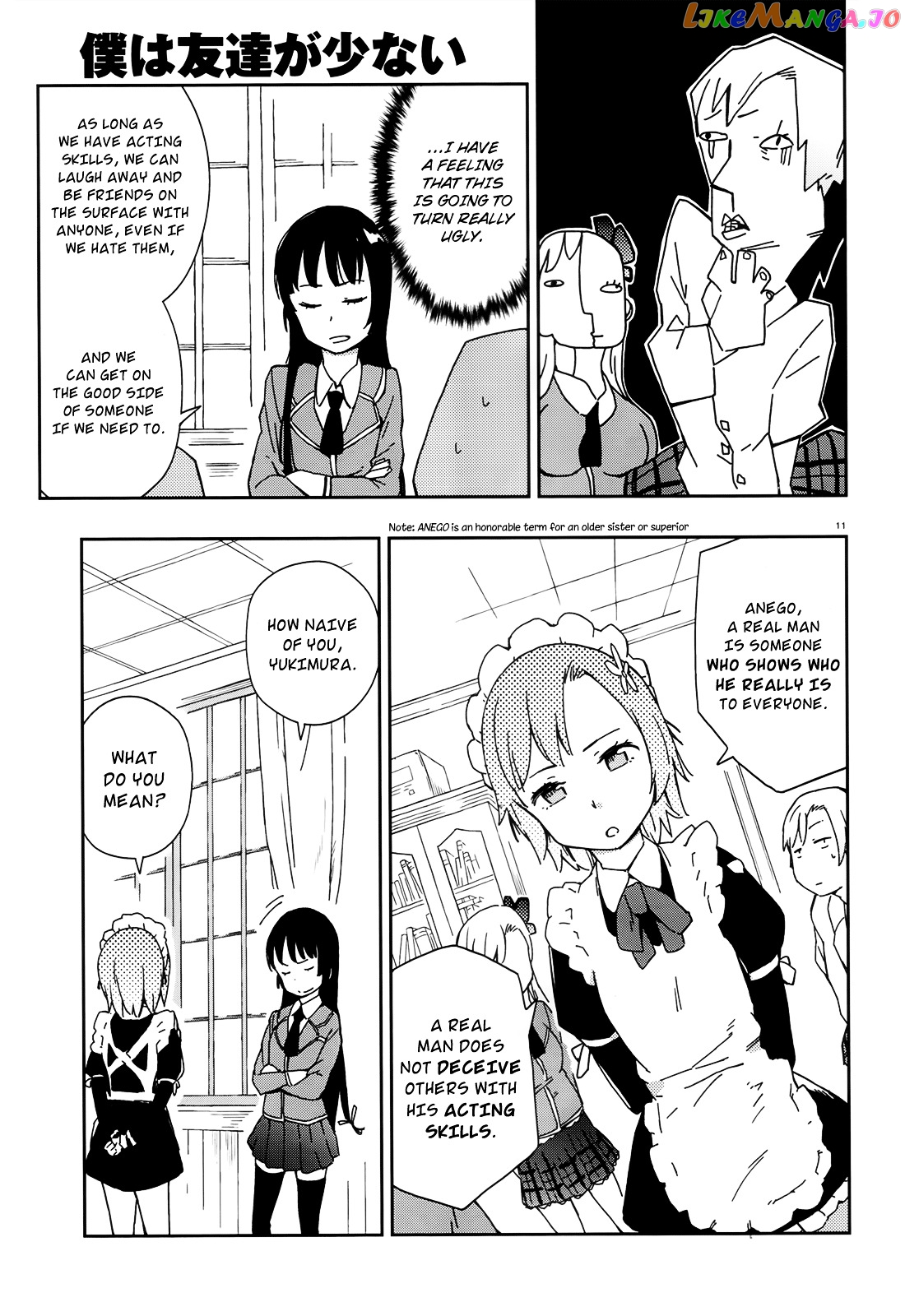 Boku Wa Tomodachi Ga Sukunai Plus chapter 8 - page 11