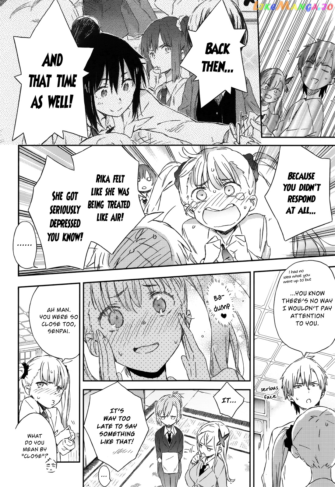 Boku Wa Tomodachi Ga Sukunai Plus chapter 40 - page 12