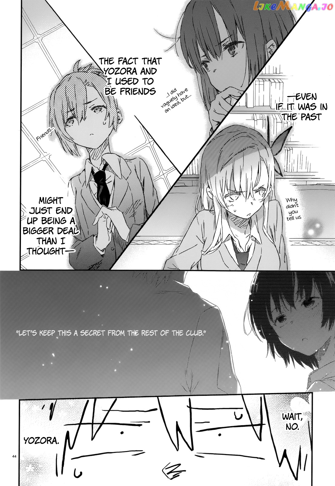 Boku Wa Tomodachi Ga Sukunai Plus chapter 40 - page 42