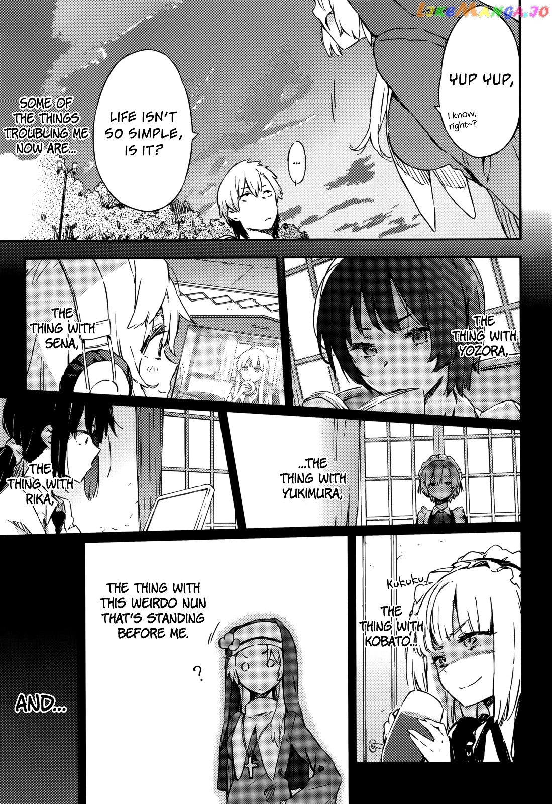 Boku Wa Tomodachi Ga Sukunai Plus chapter 32 - page 23