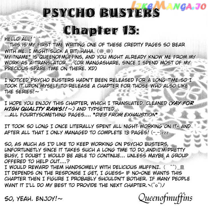 Psycho Busters chapter 13 - page 1