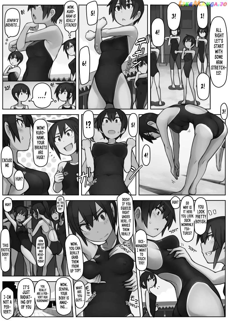 Kuronami-san of the Swimming Club chapter 1 - page 7