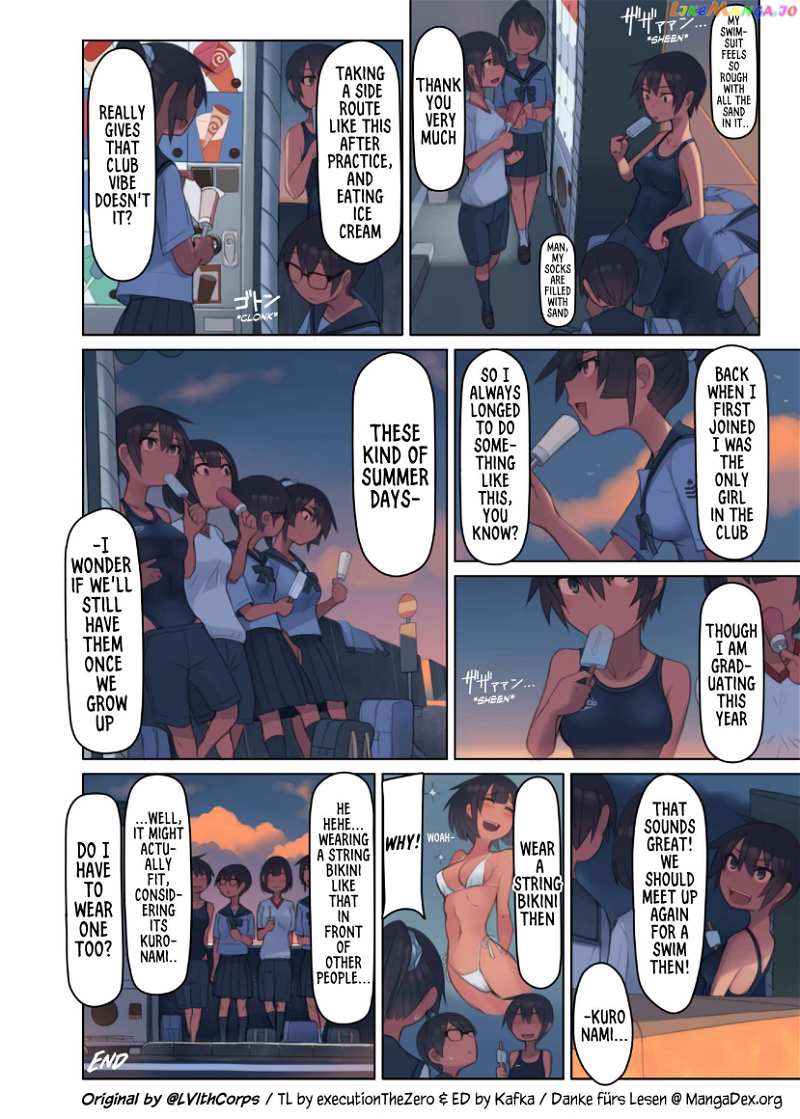 Kuronami-san of the Swimming Club chapter 3 - page 4