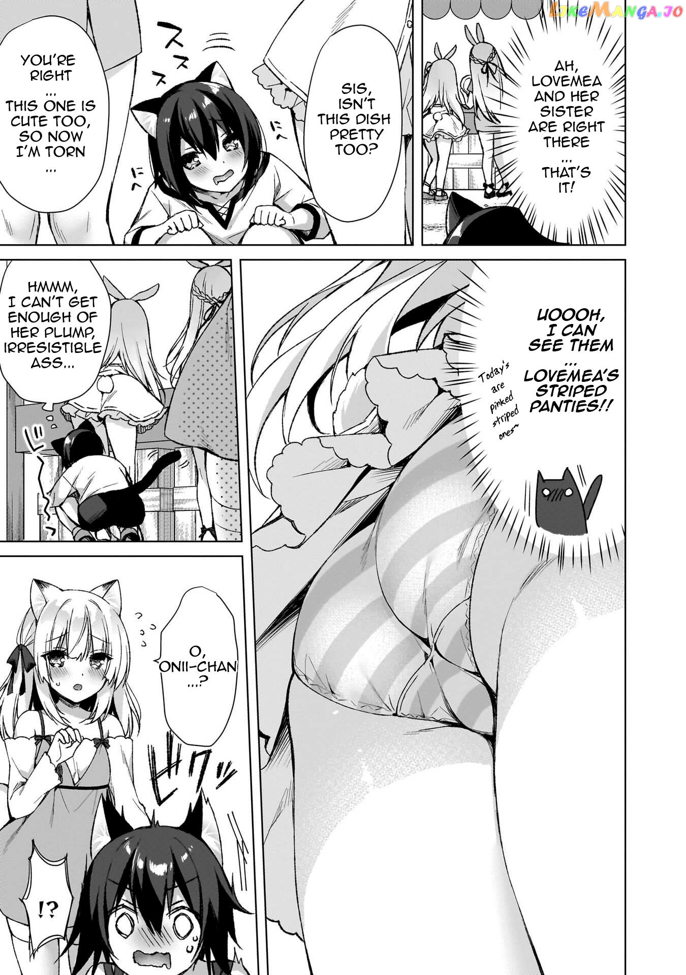 Boku No Risou No Isekai Seikatsu ~Tensei Shitara Kemomimi Musume Darake No Sekai De Harem Ni~ Chapter 4 - page 7