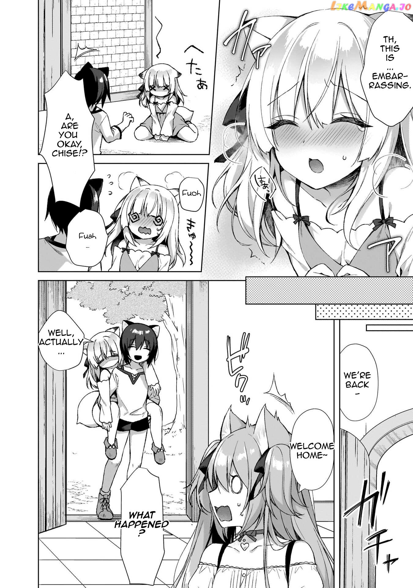 Boku No Risou No Isekai Seikatsu ~Tensei Shitara Kemomimi Musume Darake No Sekai De Harem Ni~ Chapter 4 - page 10