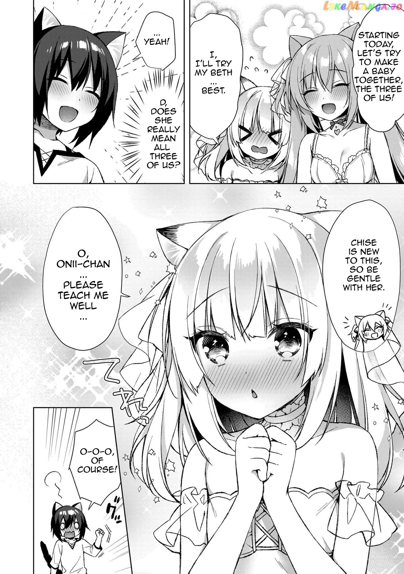 Boku No Risou No Isekai Seikatsu ~Tensei Shitara Kemomimi Musume Darake No Sekai De Harem Ni~ Chapter 4 - page 16