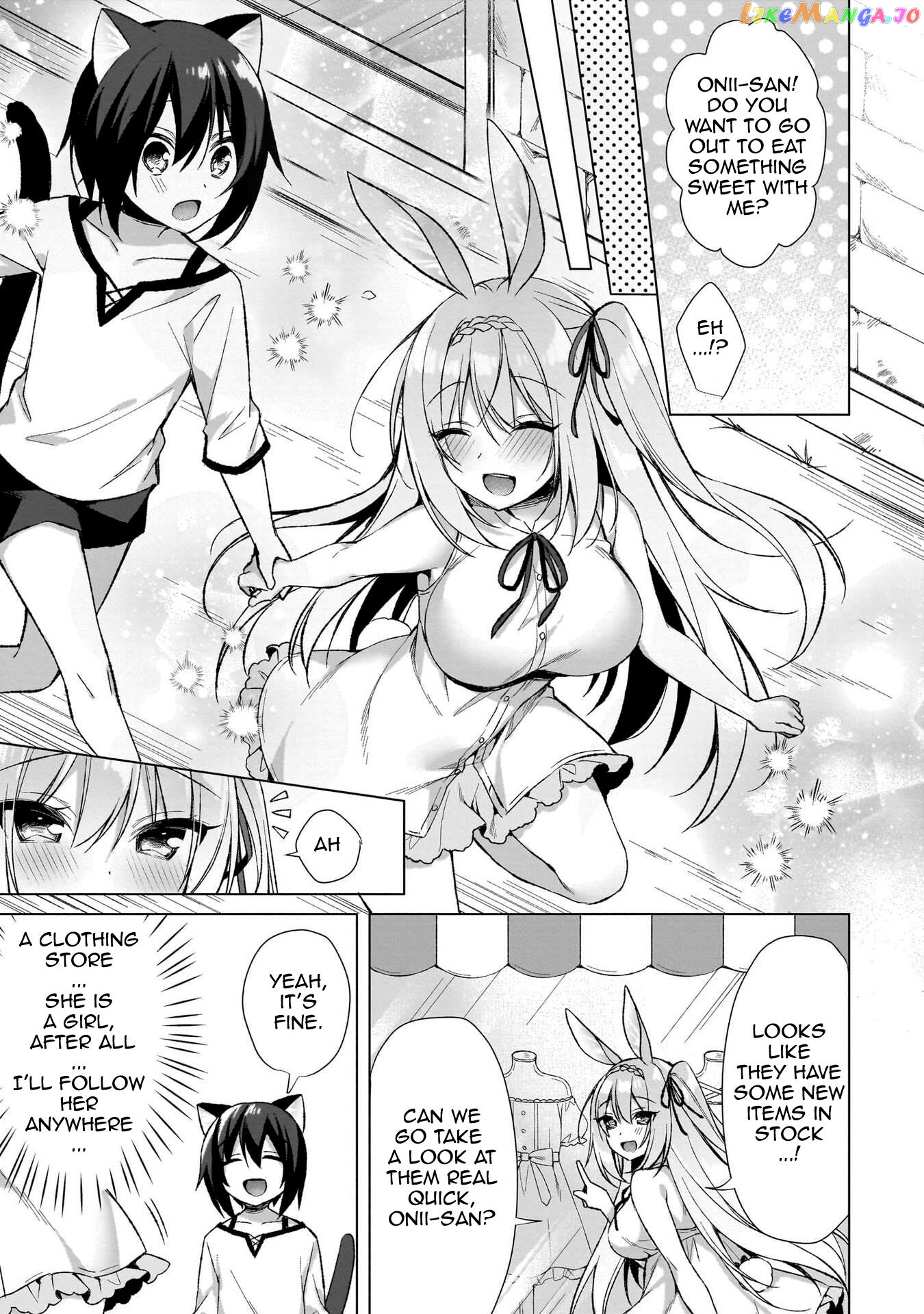 Boku No Risou No Isekai Seikatsu ~Tensei Shitara Kemomimi Musume Darake No Sekai De Harem Ni~ Chapter 5 - page 17