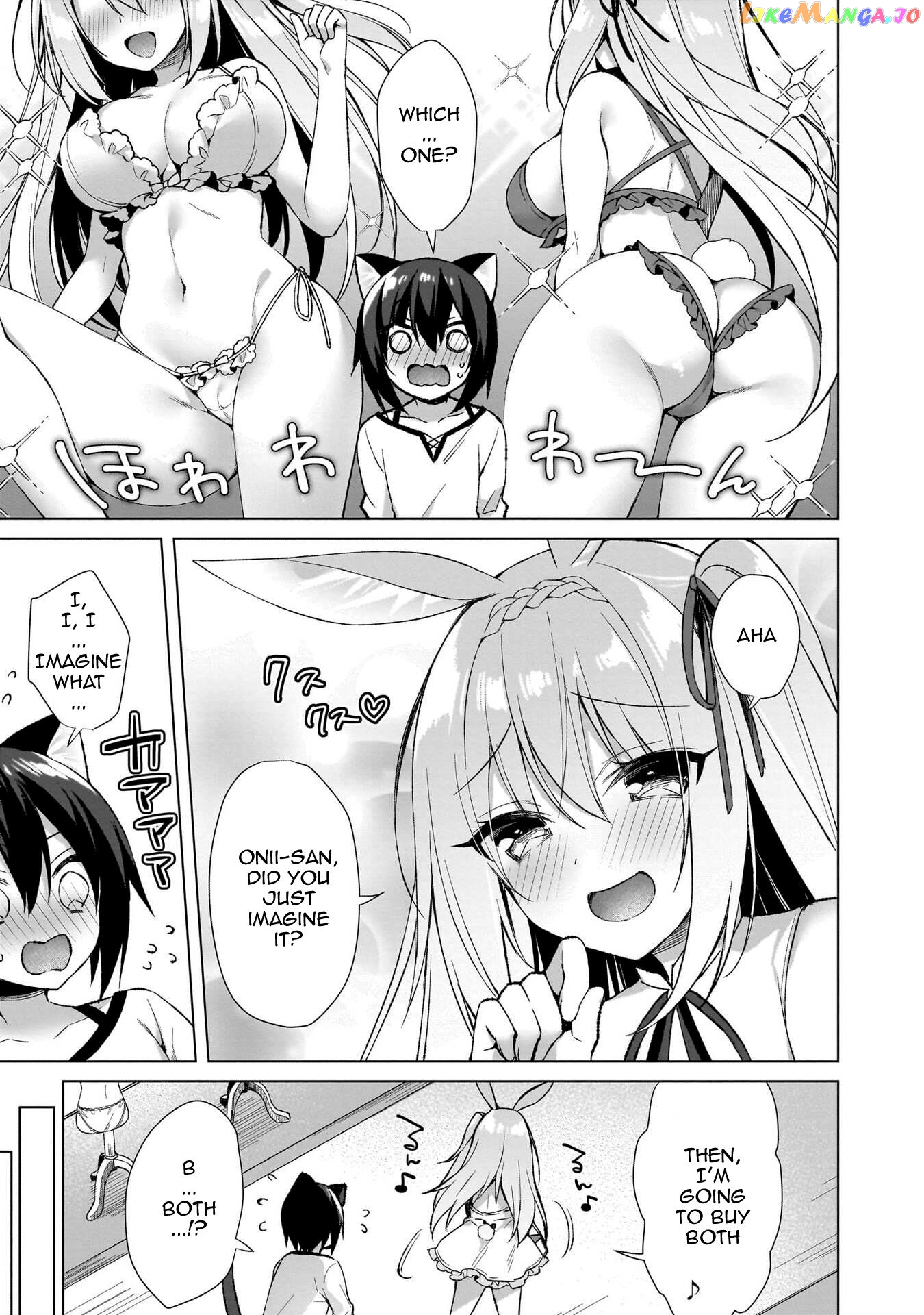 Boku No Risou No Isekai Seikatsu ~Tensei Shitara Kemomimi Musume Darake No Sekai De Harem Ni~ Chapter 5 - page 19