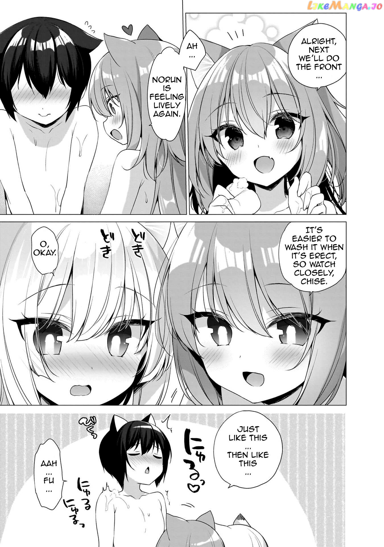 Boku No Risou No Isekai Seikatsu ~Tensei Shitara Kemomimi Musume Darake No Sekai De Harem Ni~ chapter 5.1 - page 3