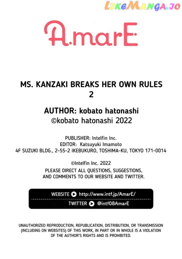 Ms. Kanzaki Breaks Her Own Rules Chapter 2 - page 27