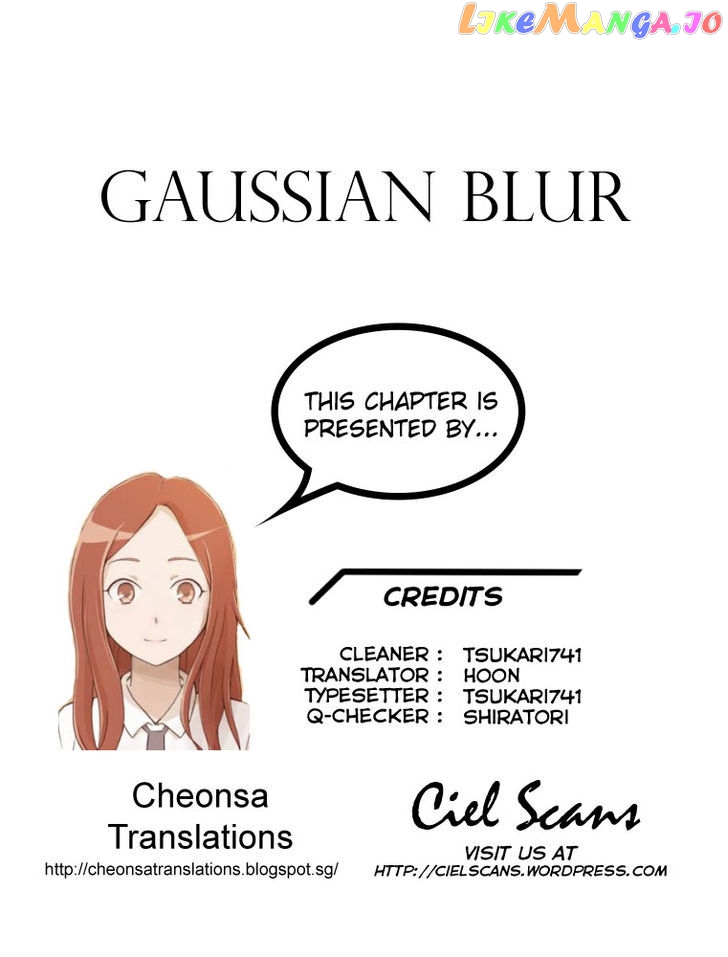 Gaussian Blur chapter 8 - page 1