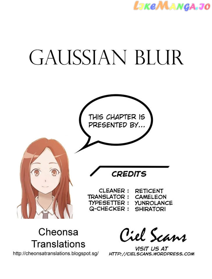 Gaussian Blur chapter 11 - page 1