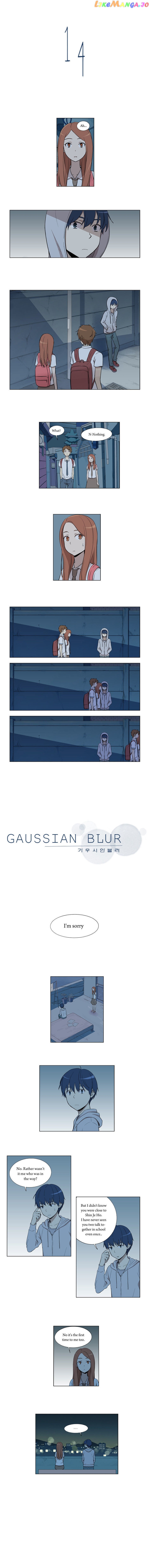 Gaussian Blur chapter 14 - page 1