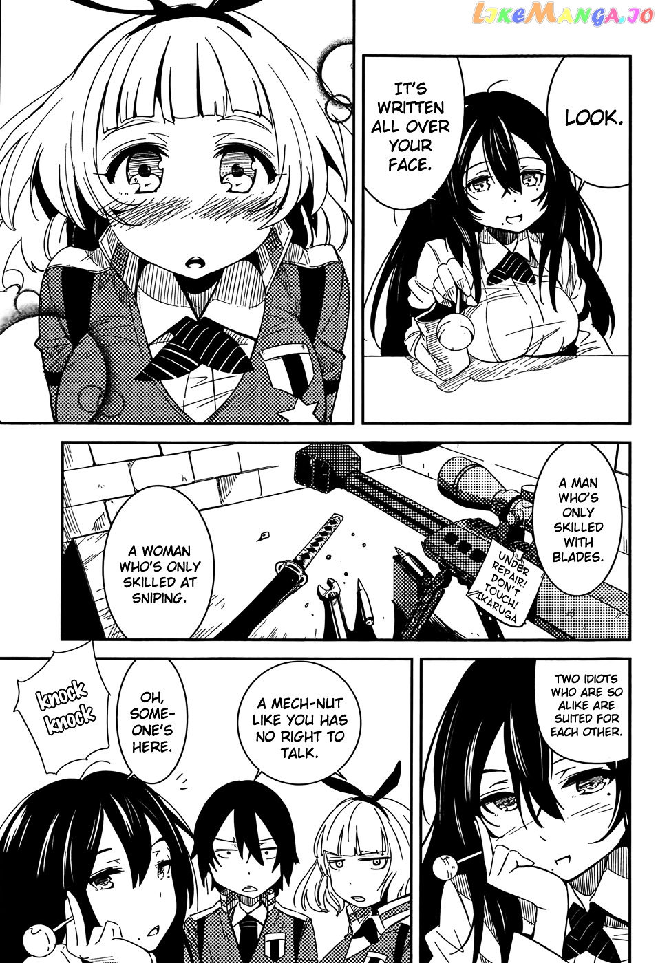 Taimadou Gakuen 35 Shiken Shoutai chapter 1 - page 24