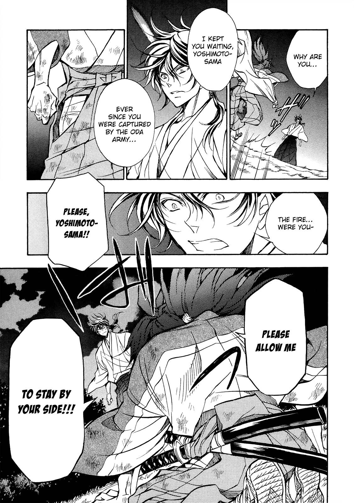 sengoku strays chapter 74 - page 33