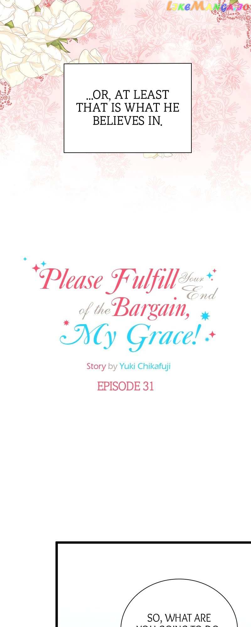 Please Fulfill Your End of the Bargain, My Grace! Chapter 31 - page 7