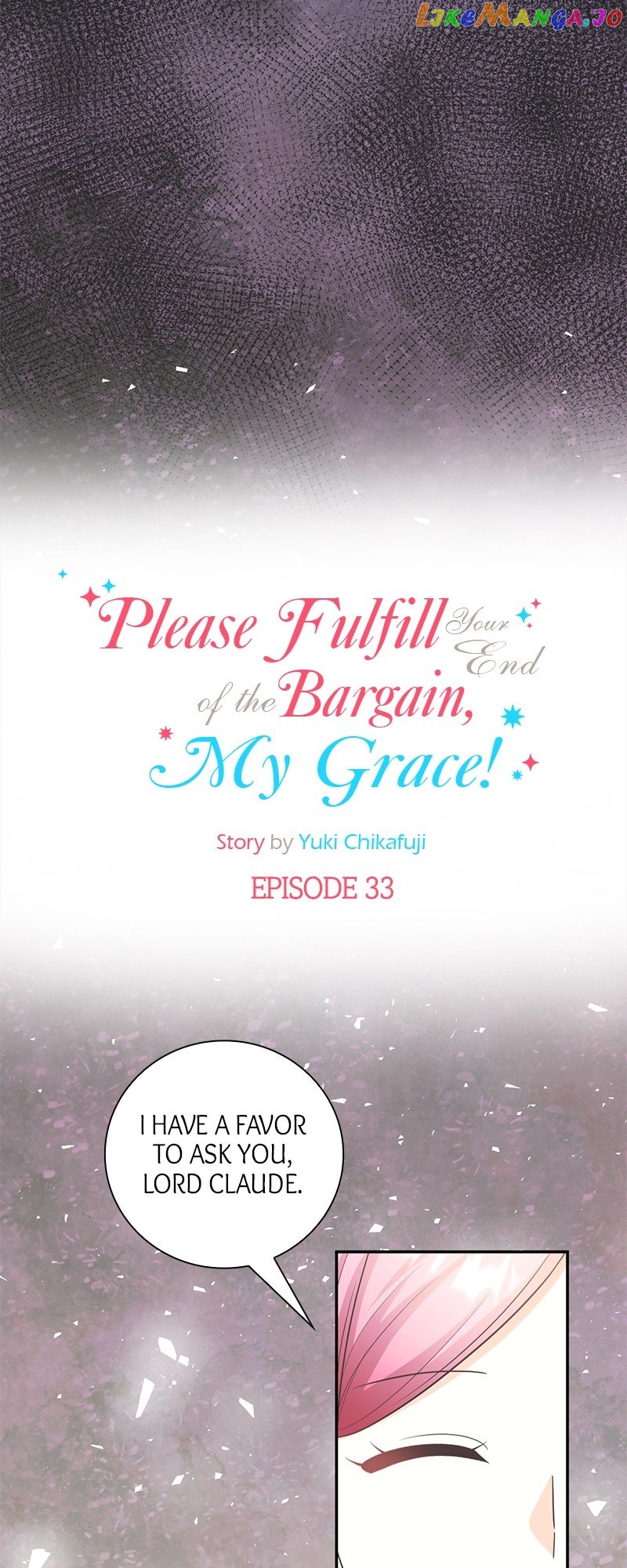 Please Fulfill Your End of the Bargain, My Grace! Chapter 33 - page 4