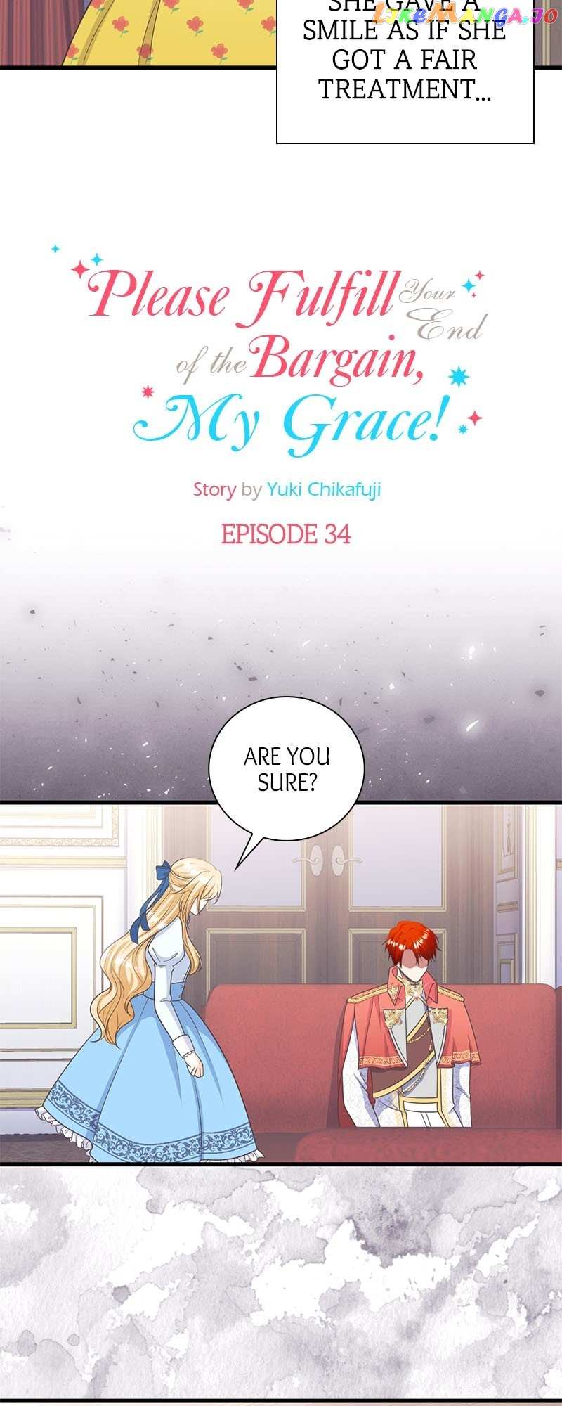 Please Fulfill Your End of the Bargain, My Grace! Chapter 34 - page 2