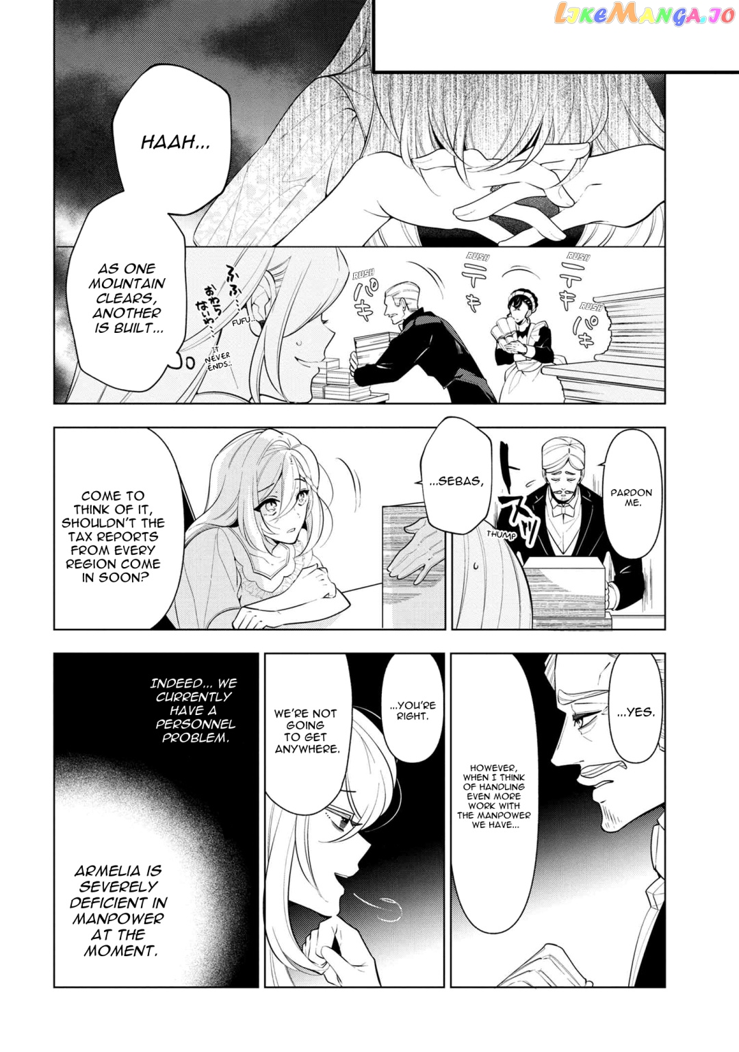 Koushaku Reijou no Tashinami chapter 55 - page 6
