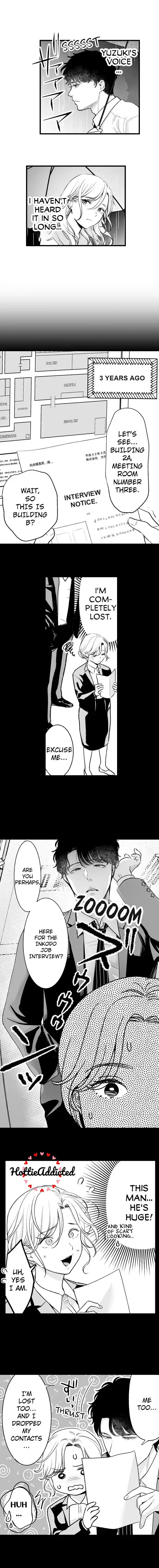 I'm in Love with Mr. Hanabusa's Mouth chapter 1 - page 8
