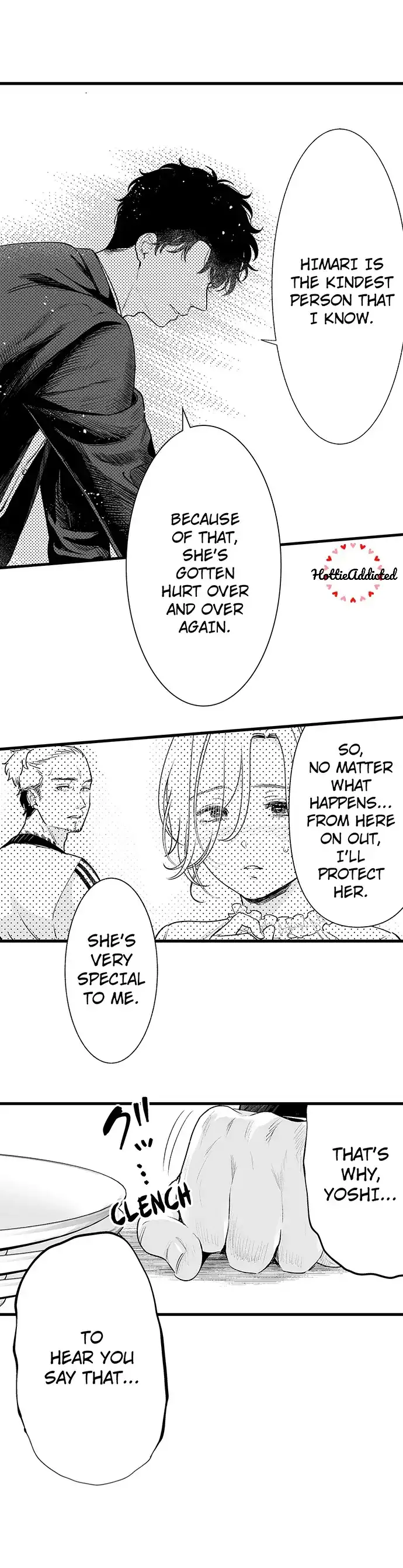 I'm in Love with Mr. Hanabusa's Mouth chapter 27 - page 4
