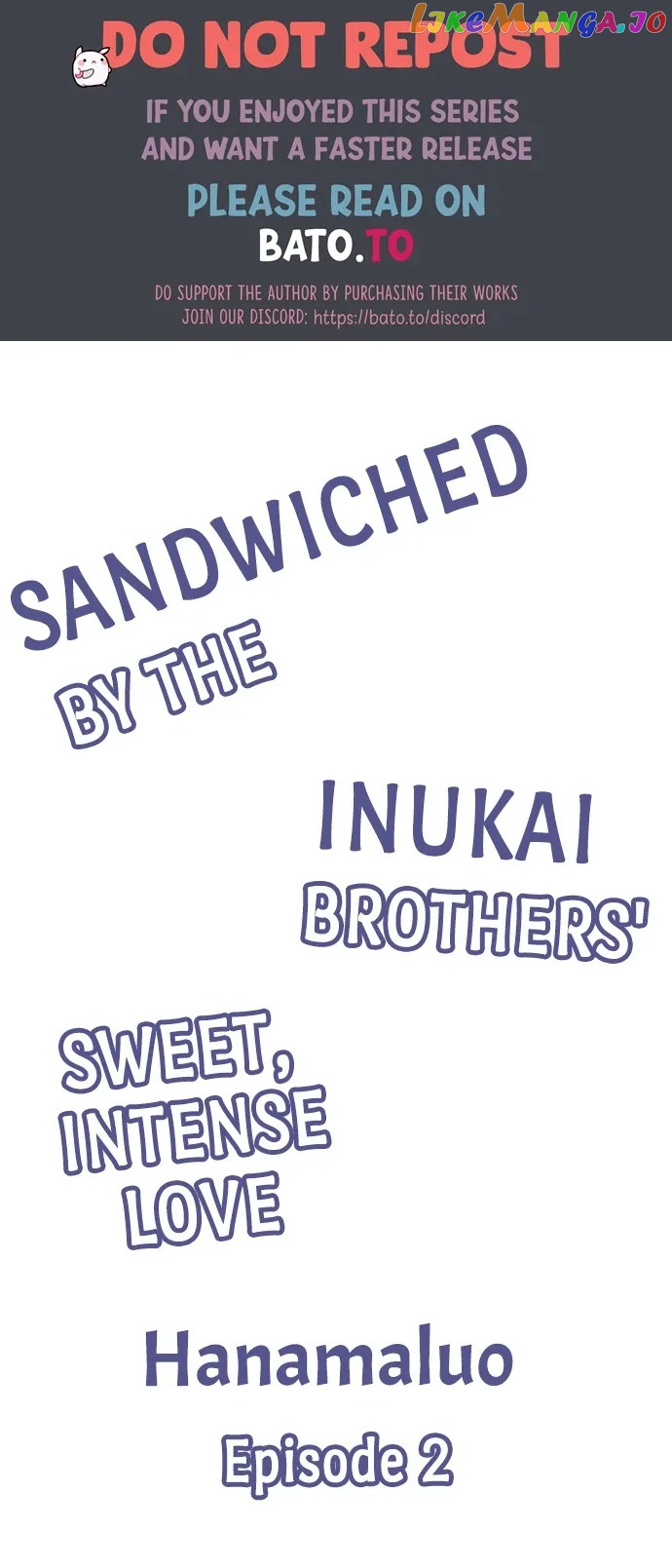 Sandwiched by the Inukai Brothers' Sweet, Intense Love Chapter 2 - page 1