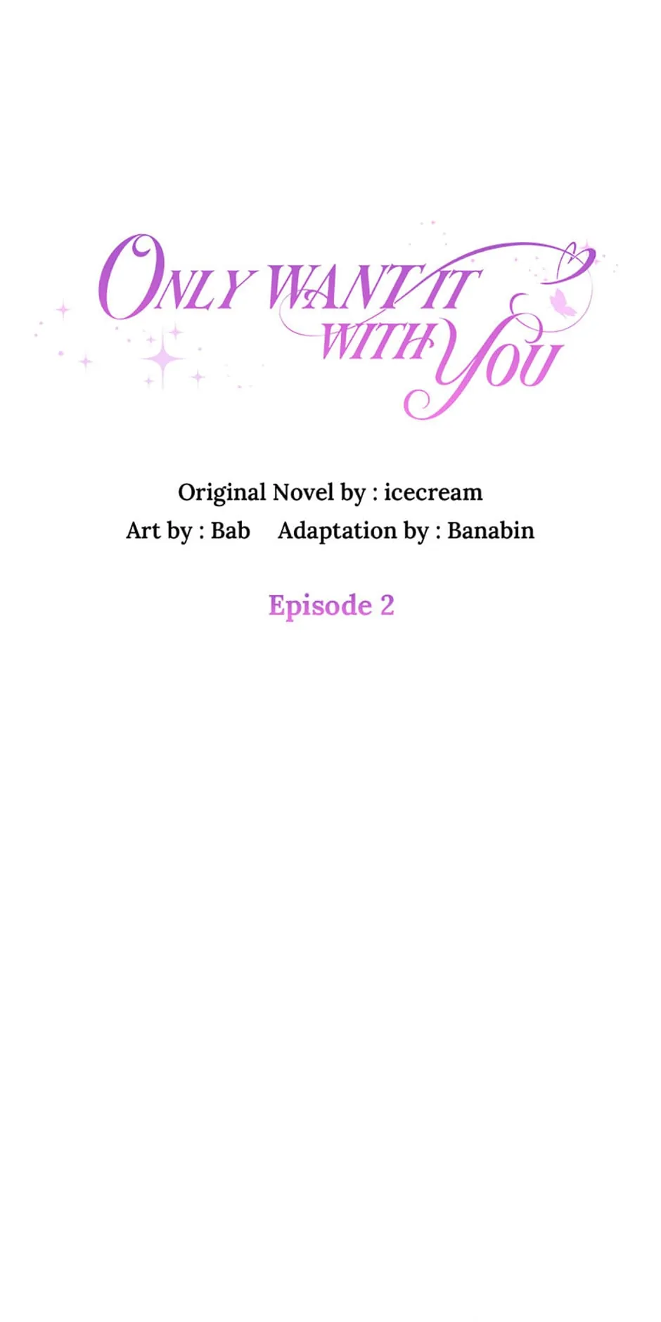 Only Want It With You Chapter 2 - page 8