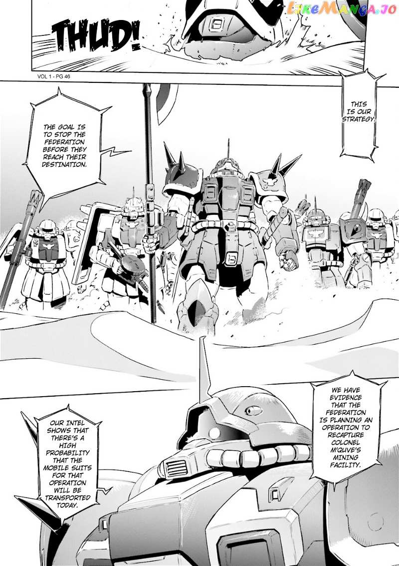 Mobile Suit Gundam Side Story - Missing Link Chapter 2 - page 8