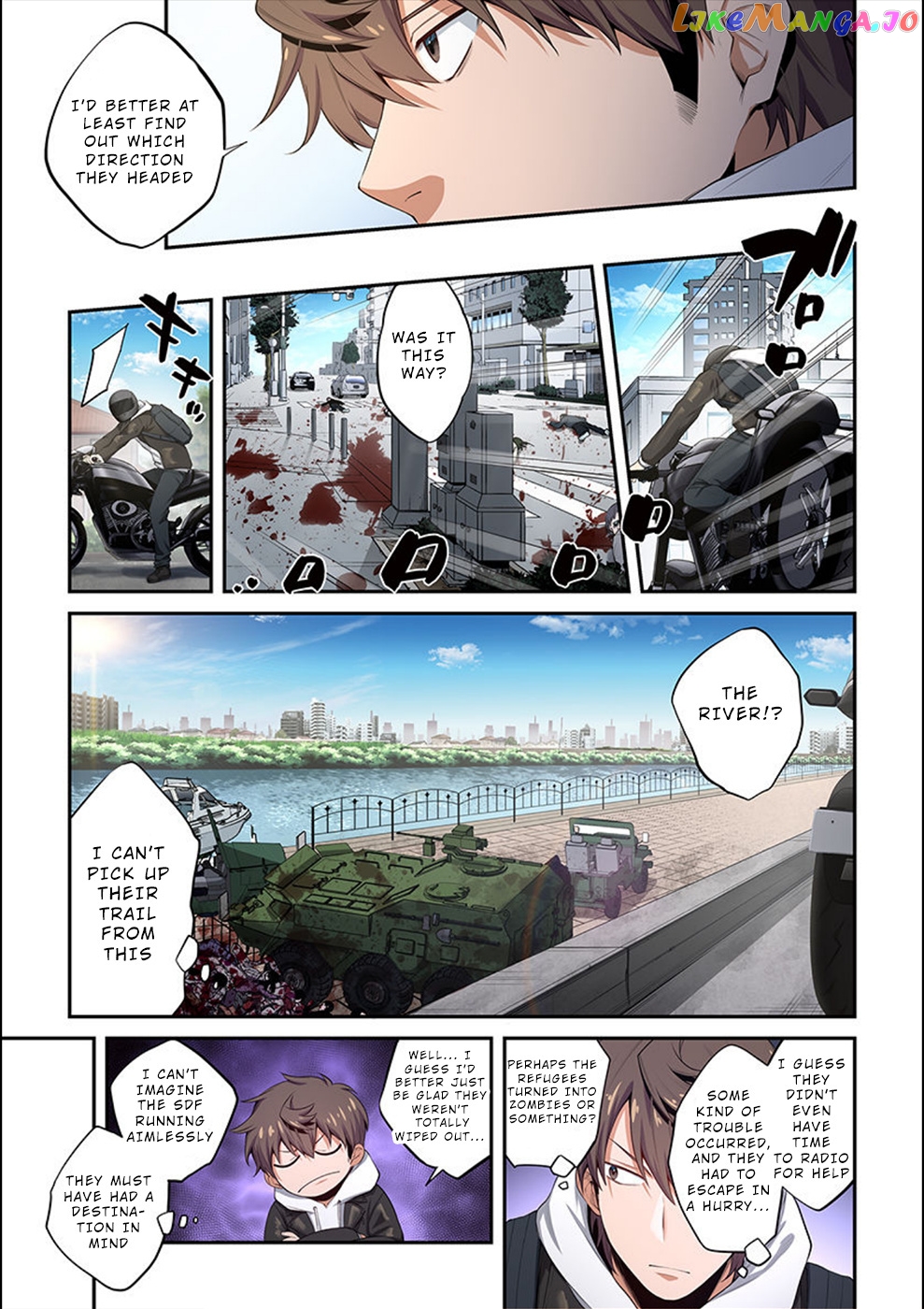 Only I Am Not Attacked in a World Overflowing With Zombies chapter 14 - page 10