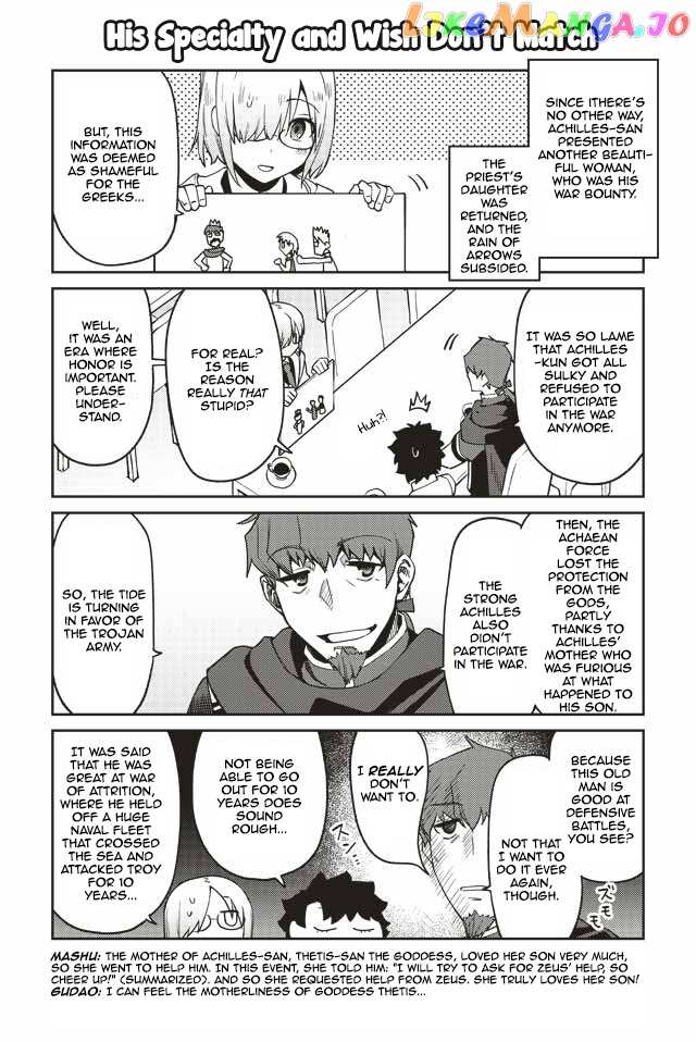 Oshiete FGO! Ijin to Shinwa no Grand Order chapter 13 - page 8