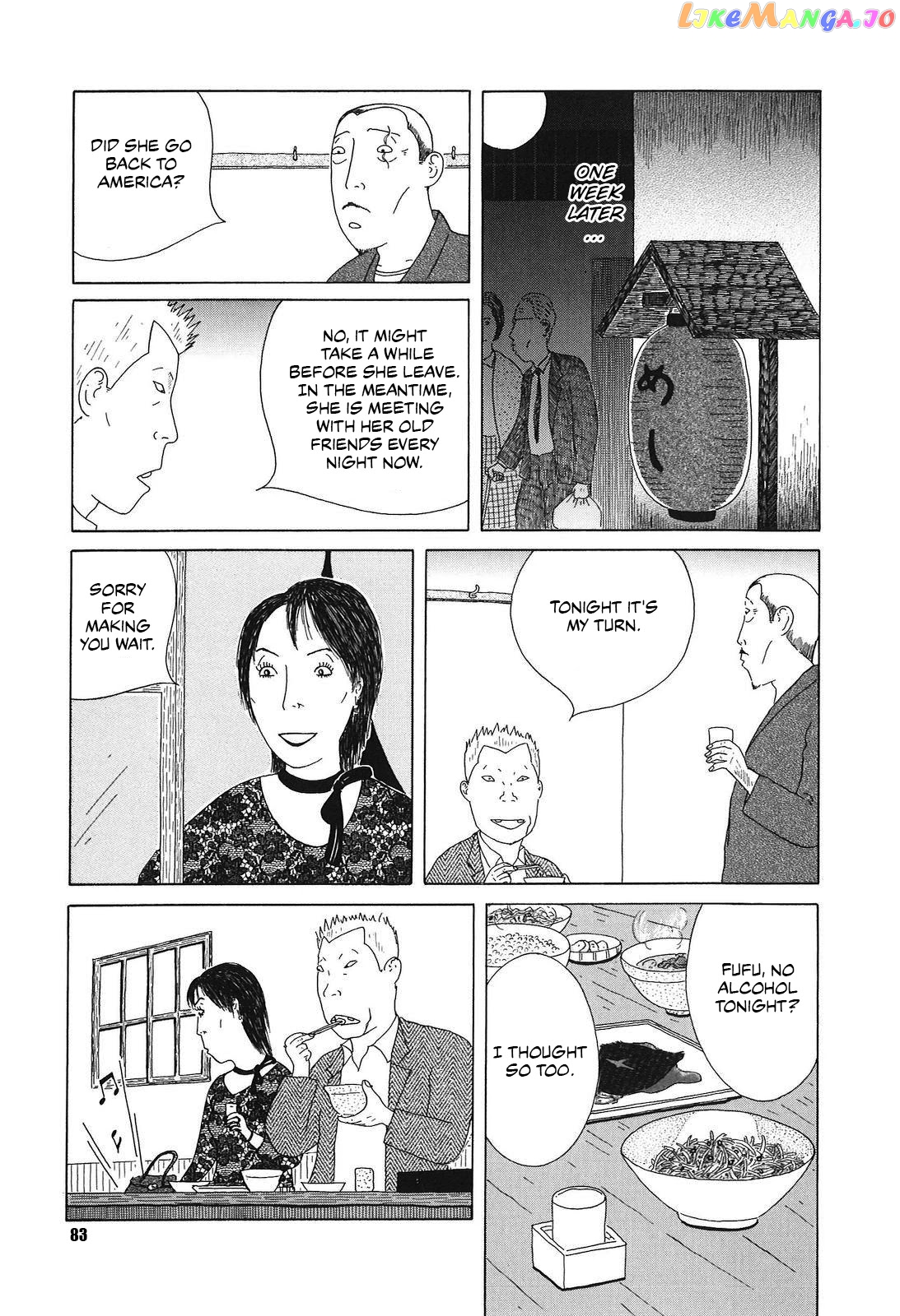 Shinya Shokudou chapter 51 - page 9