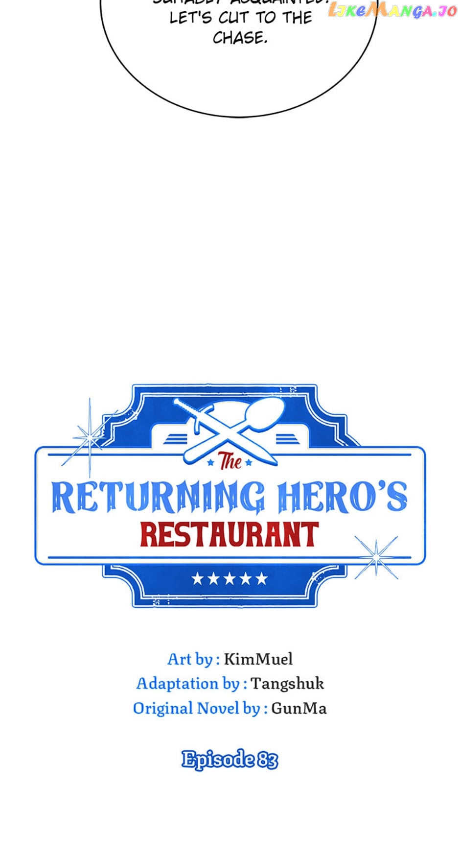 The Returning Hero's Restaurant Chapter 83 - page 9