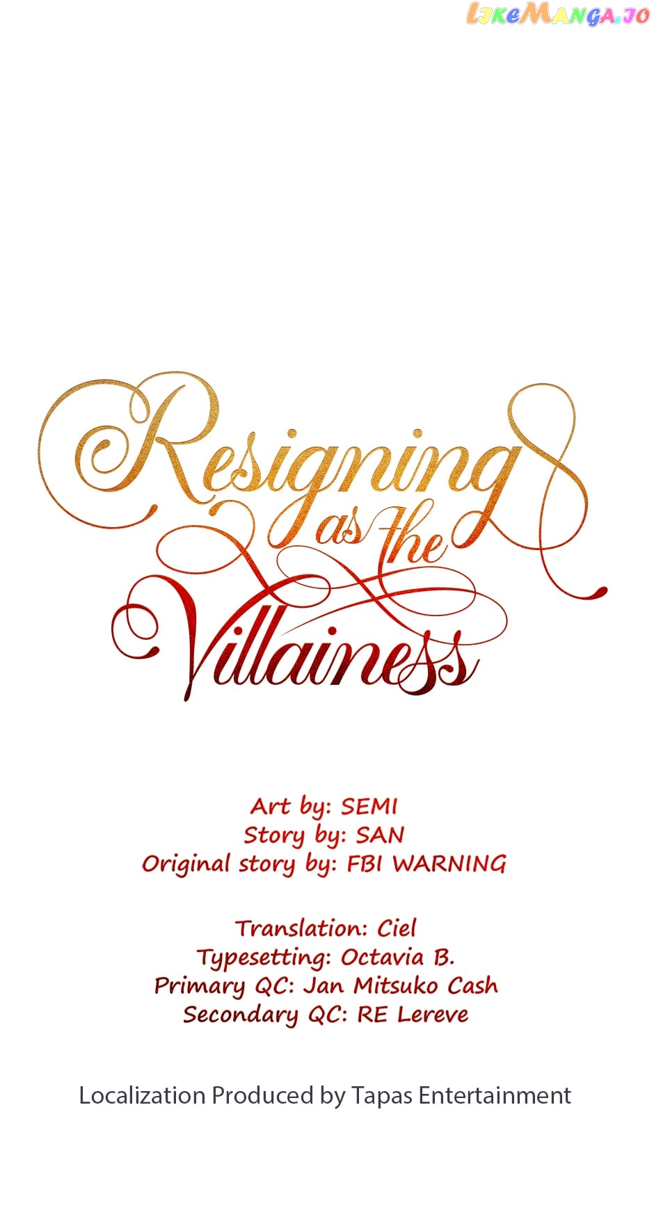 Resigning as the Villainess Chapter 95 - page 56