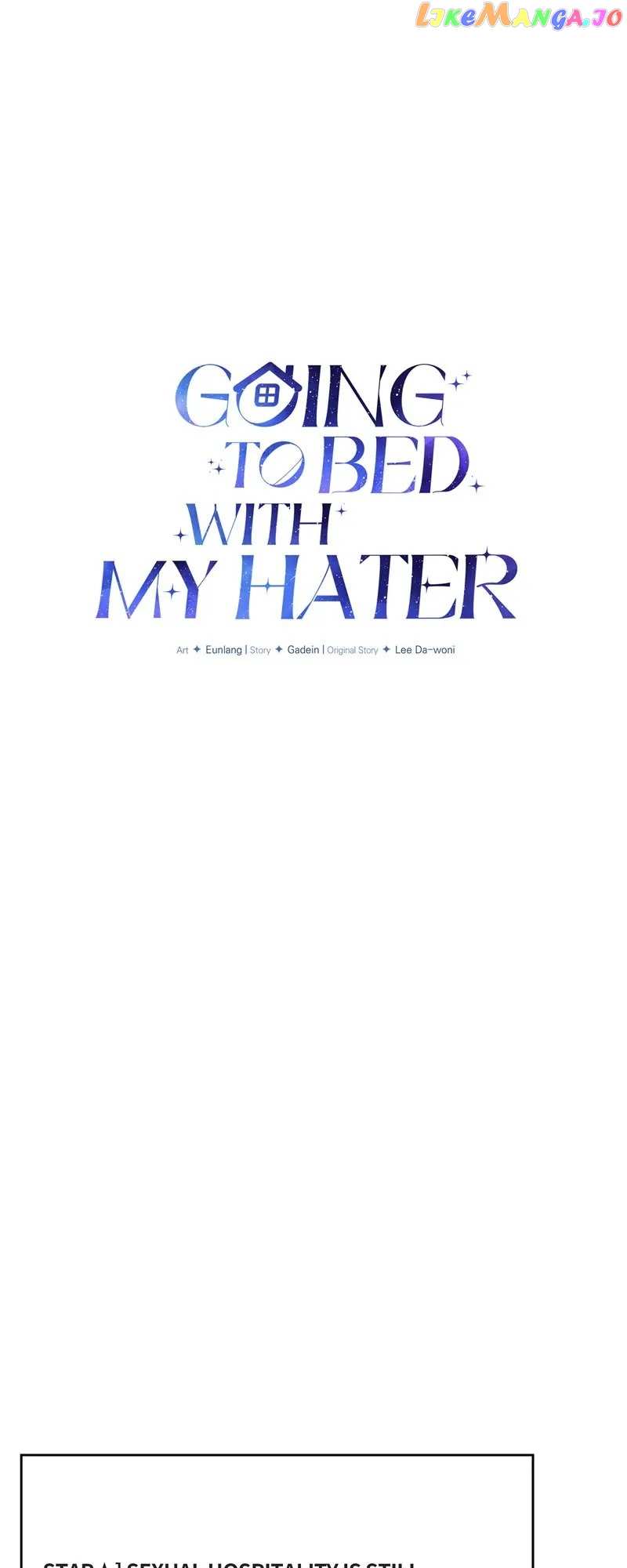 Going To Bed With My Hater Chapter 35 - page 1