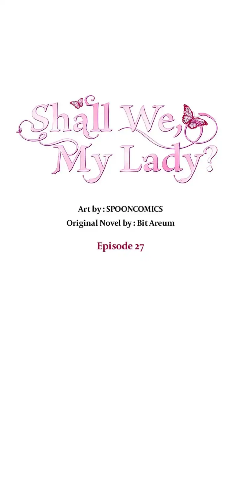Shall We, My Lady? Chapter 27 - page 44