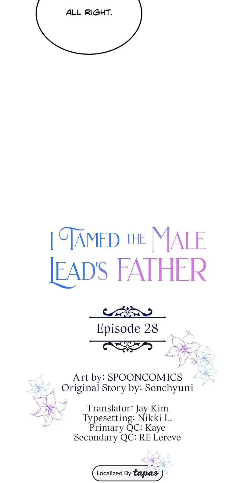 I Tamed the Male Lead’s Father Chapter 28 - page 29
