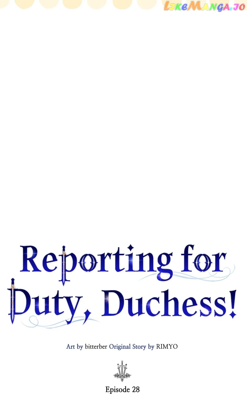Reporting for Duty, Duchess! Chapter 28 - page 23
