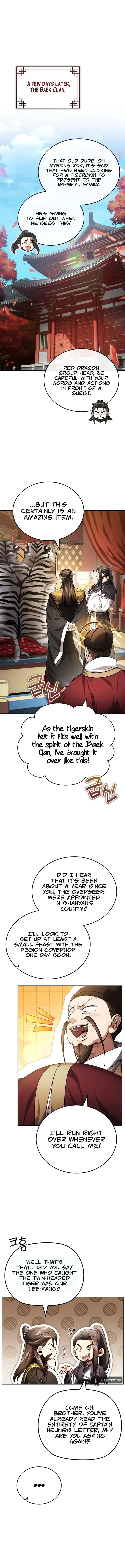 The Terminally Ill Young Master of the Baek Clan Chapter 21 - page 1