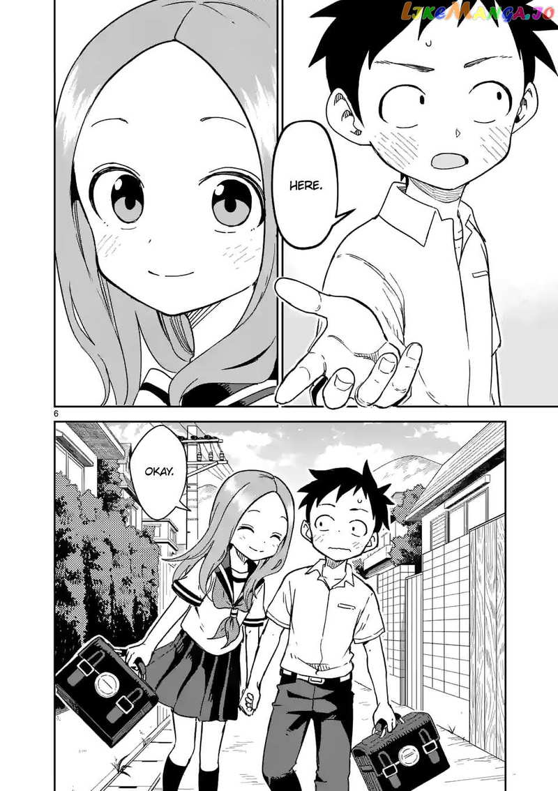 Karakai Jouzu no (Moto) Takagi-san Chapter 299 - page 6