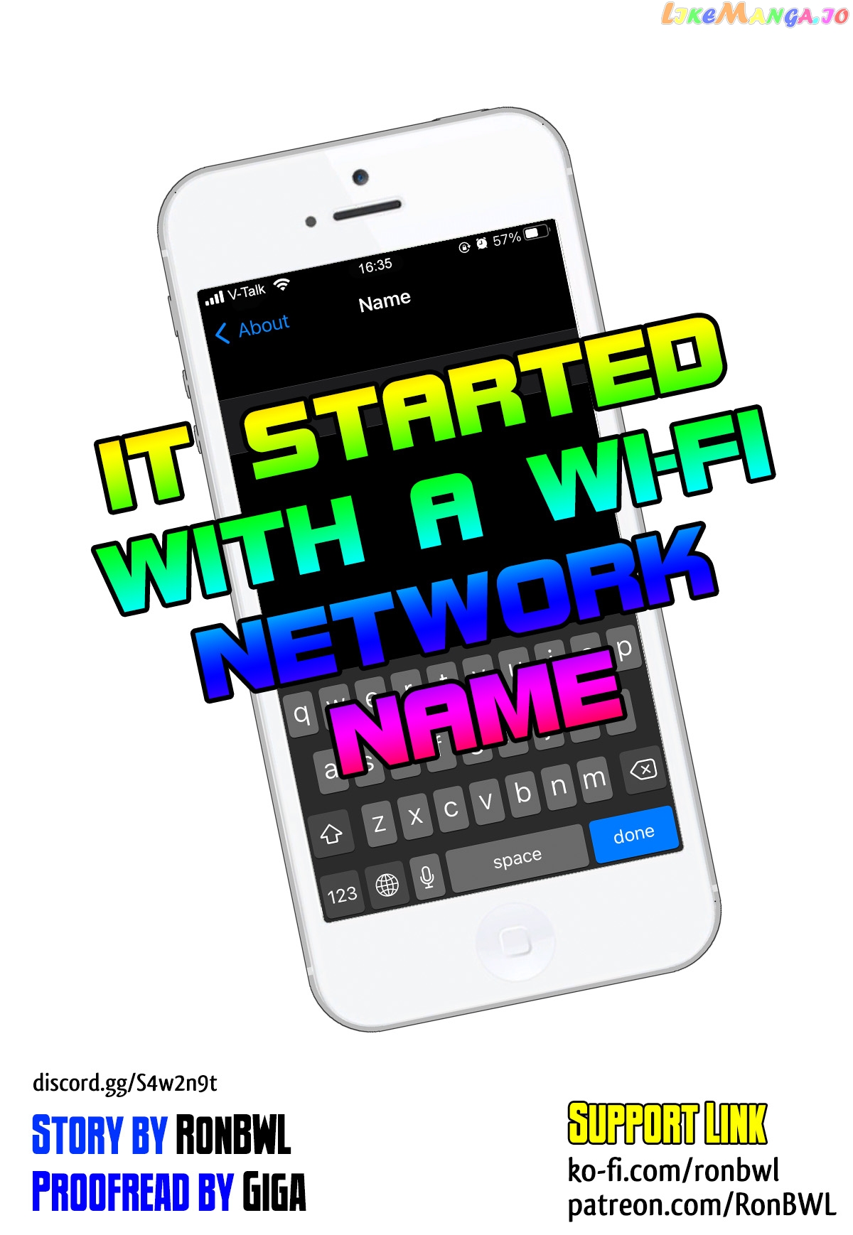 It Started With A Wi-Fi Network Name Chapter 43 - page 1