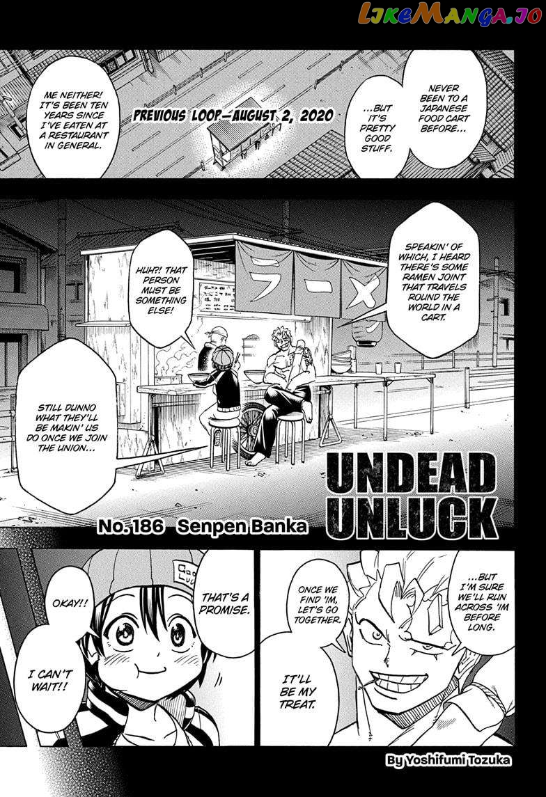 Undead + Unluck Chapter 186 - page 1