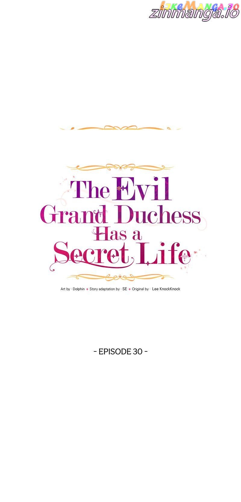 The Evil Grand Duchess Has a Secret Life Chapter 30 - page 29