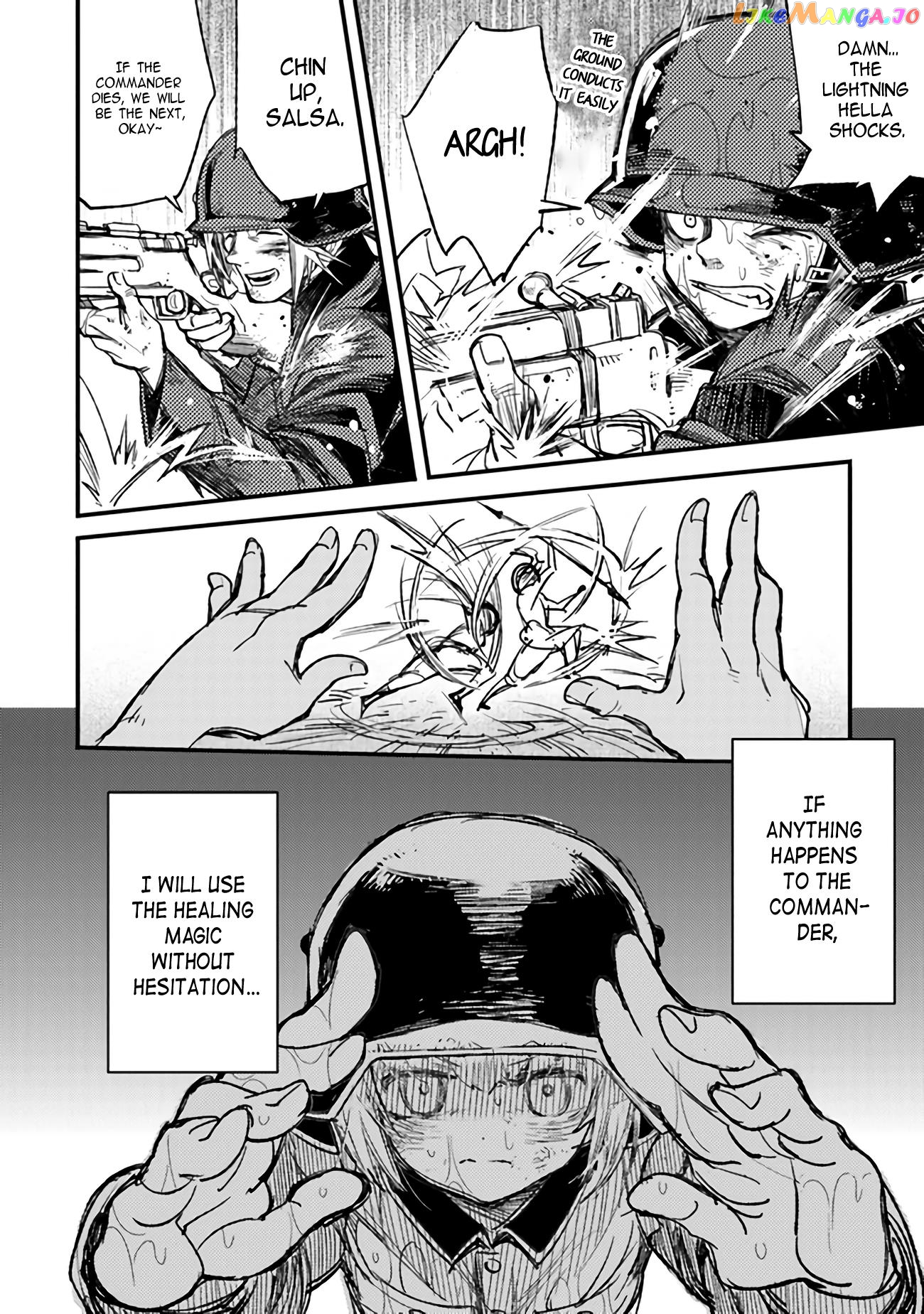 Ts Eiseihei-San No Senjou Nikki Chapter 5 - page 22