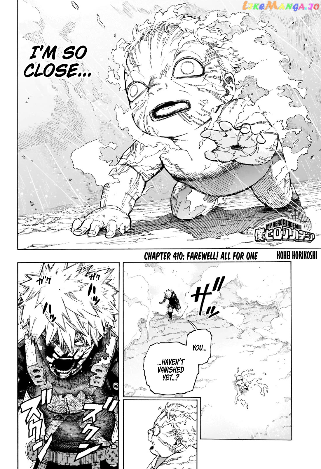 Boku No Hero Academia Chapter 410 - page 3